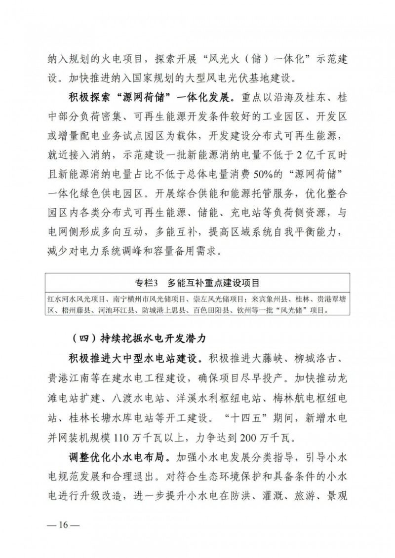 廣西“十四五”規(guī)劃：大力發(fā)展光伏發(fā)電，到2025年新增光伏裝機(jī)15GW！