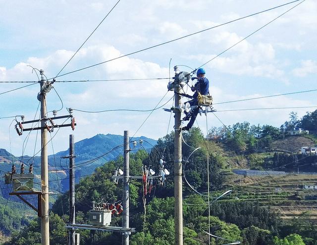 冊亨供電局高故障線路打上“強(qiáng)化針” 確保群眾用電無憂